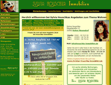 Tablet Screenshot of houschka-immobilien.de